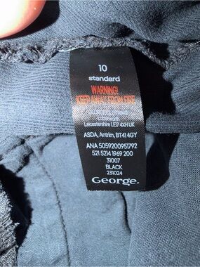 George Black pants